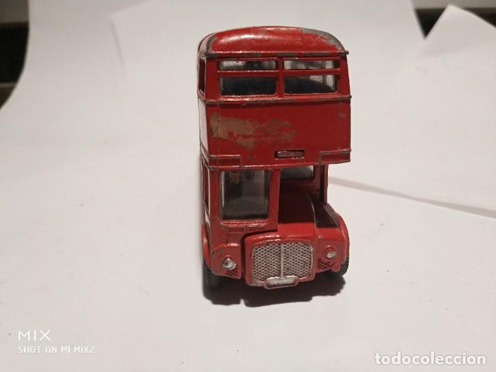 Juguetes antiguos de hojalata: Routermaster bus DINKY 289 - Foto 4