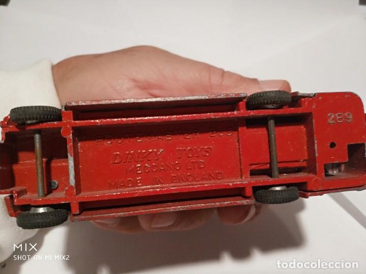 Juguetes antiguos de hojalata: Routermaster bus DINKY 289 - Foto 5