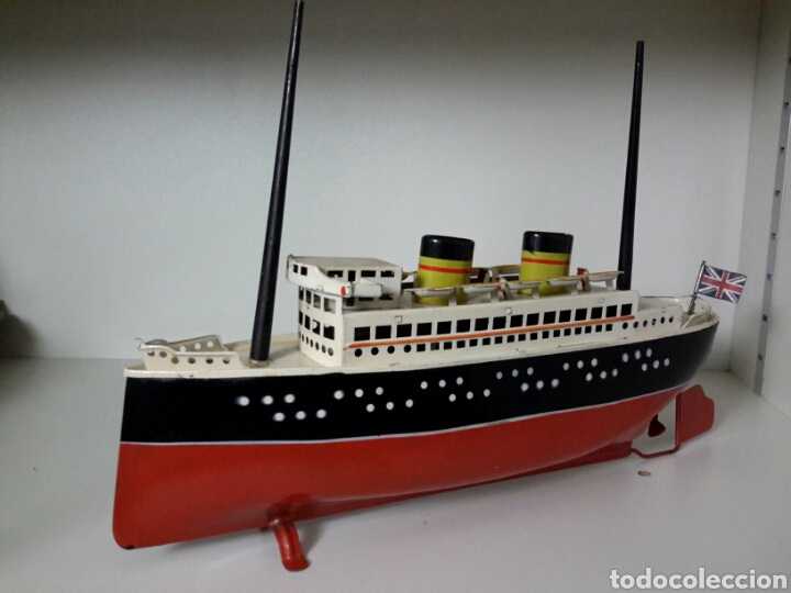 Juguetes antiguos de hojalata: BARCO.ARNOLD - Foto 2