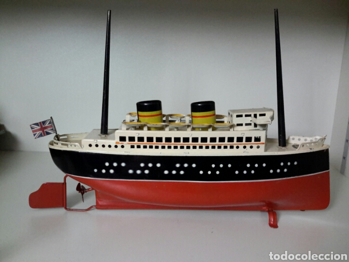 Juguetes antiguos de hojalata: BARCO.ARNOLD - Foto 1