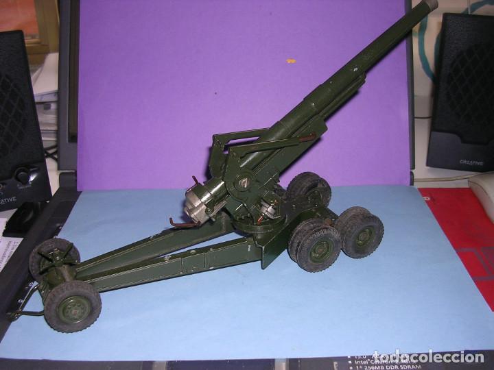 Juguetes antiguos de hojalata: CA&Ntilde;ON BRITAINS 155MM - Foto 1