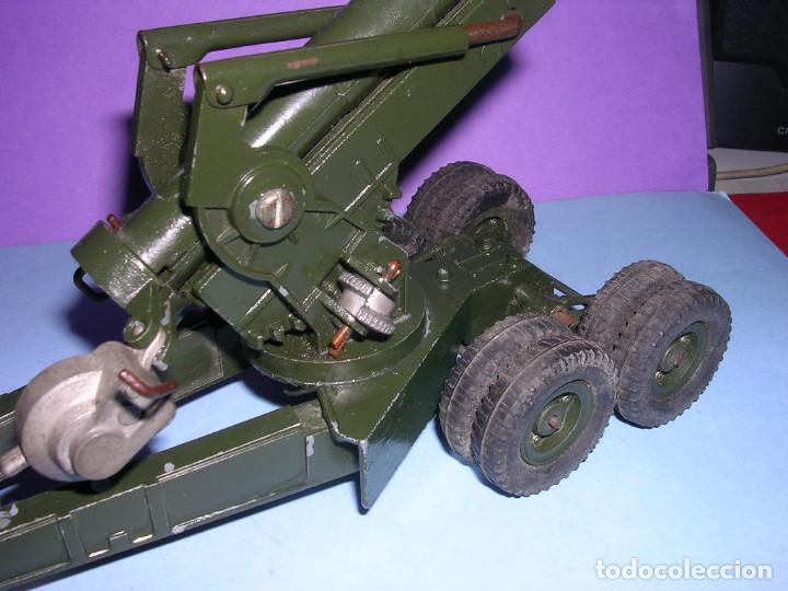 Juguetes antiguos de hojalata: CA&Ntilde;ON BRITAINS 155MM - Foto 3