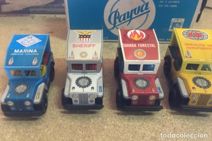 Juguetes antiguos de hojalata: Coches Chapa Payva - Foto 2