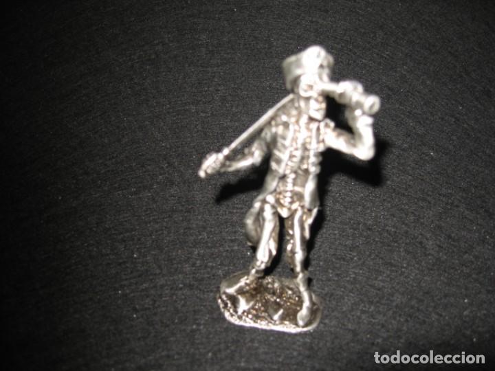 Juguetes antiguos de hojalata: ESQUELETO DE PIRATA EN ZAMA - Foto 1