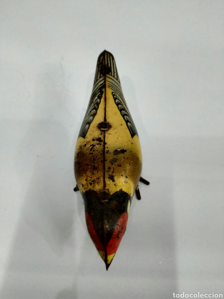 Juguetes antiguos de hojalata: PAJARITO. LATA - Foto 2