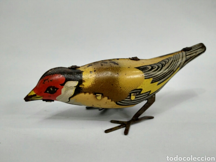 Juguetes antiguos de hojalata: PAJARITO. LATA - Foto 1