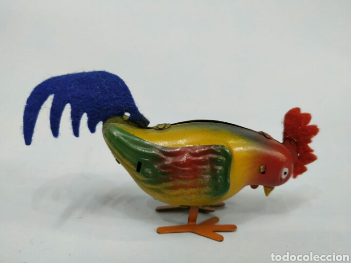 Juguetes antiguos de hojalata: POLLITO.HOJADELATA - Foto 2