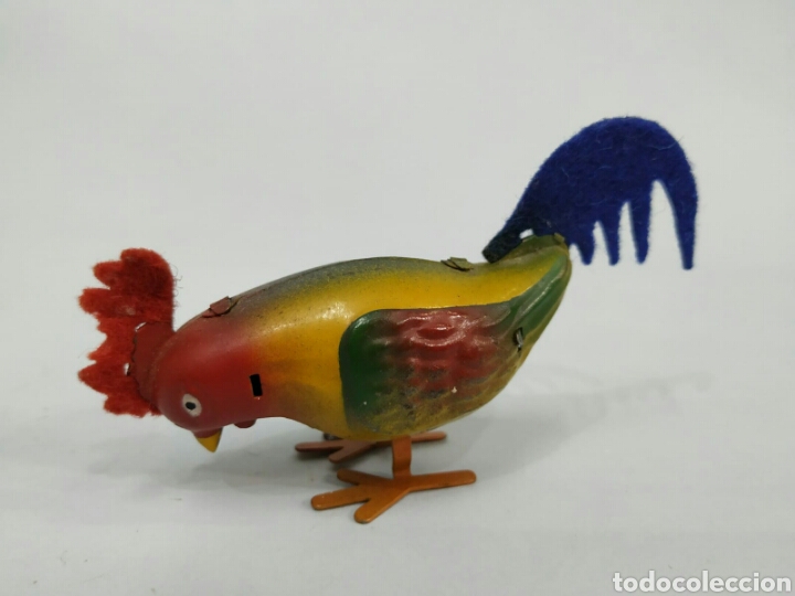 Juguetes antiguos de hojalata: POLLITO.HOJADELATA - Foto 4