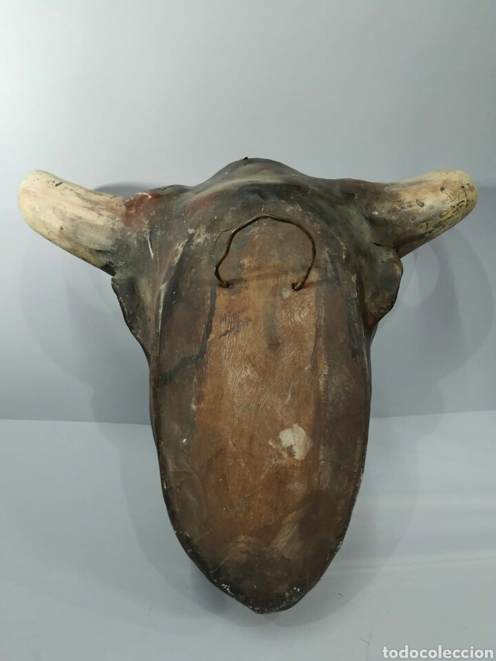 Juguetes antiguos de hojalata: TORO MINOTAURO - Foto 2