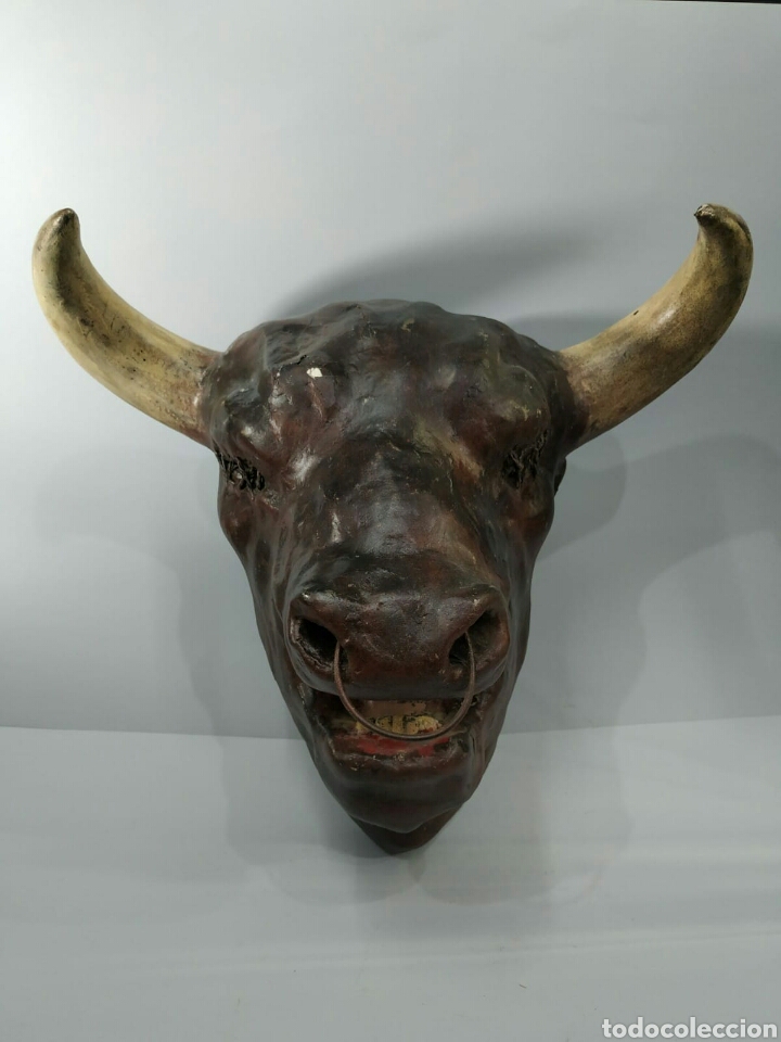 Juguetes antiguos de hojalata: TORO MINOTAURO - Foto 3