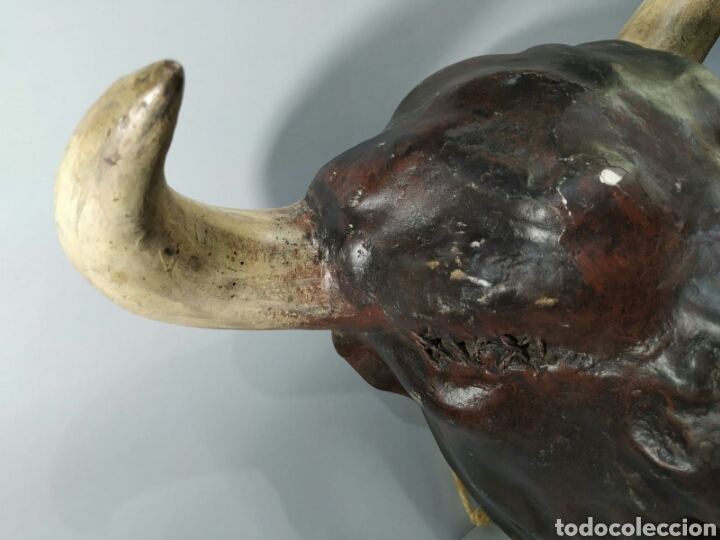 Juguetes antiguos de hojalata: TORO MINOTAURO - Foto 4