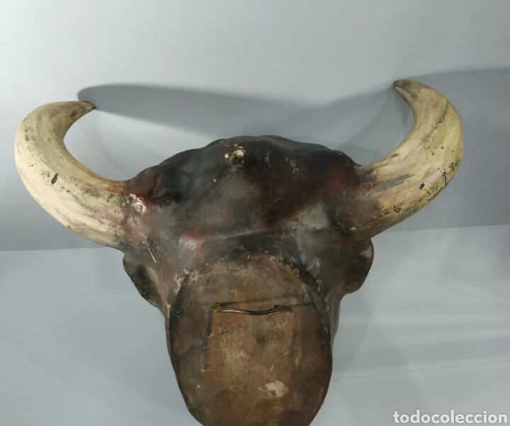 Juguetes antiguos de hojalata: TORO MINOTAURO - Foto 7