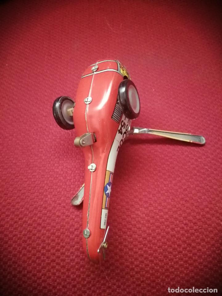 Juguetes antiguos de hojalata: HELICOPTERO DE HOJALATA - Foto 4