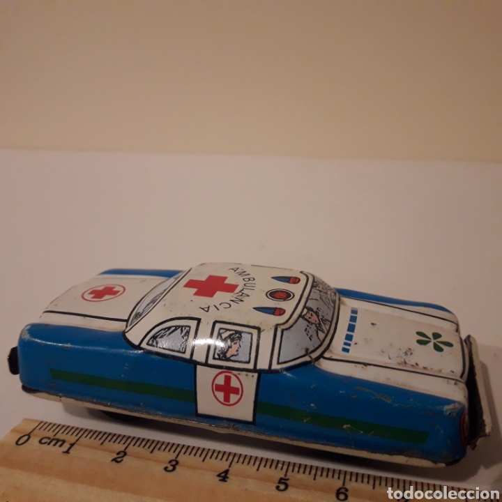 Juguetes antiguos de hojalata: 2 Coches de chapa. A&ntilde;os 70 - Foto 15