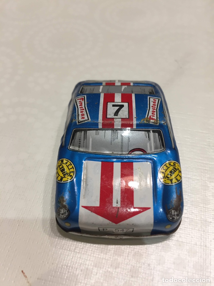 Juguetes antiguos de hojalata: coche hojalata - Foto 2