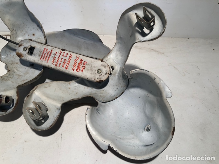 Juguetes antiguos de hojalata: PERRO DE JUGUETE MOBO PUPI - Foto 4