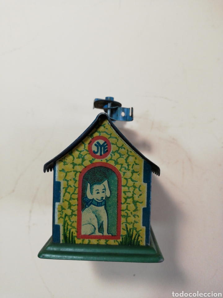 Juguetes antiguos de hojalata: CASA DEL PERRO Y EL GATO. JYE - Foto 1