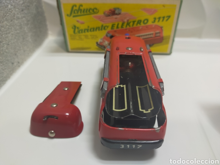 Juguetes antiguos de hojalata: Schuco Varianto Elektro 3117 - Foto 6