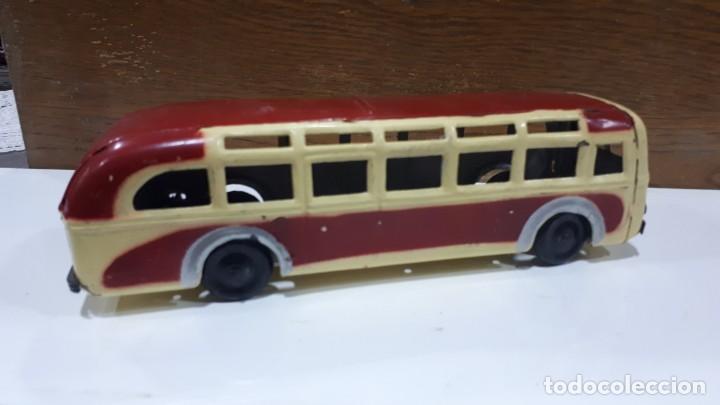 Juguetes antiguos de hojalata: Autobus de hojalata - Foto 1