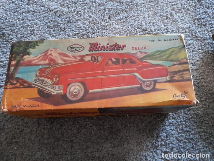 Juguetes antiguos de hojalata: Coche de hojalata - Foto 8