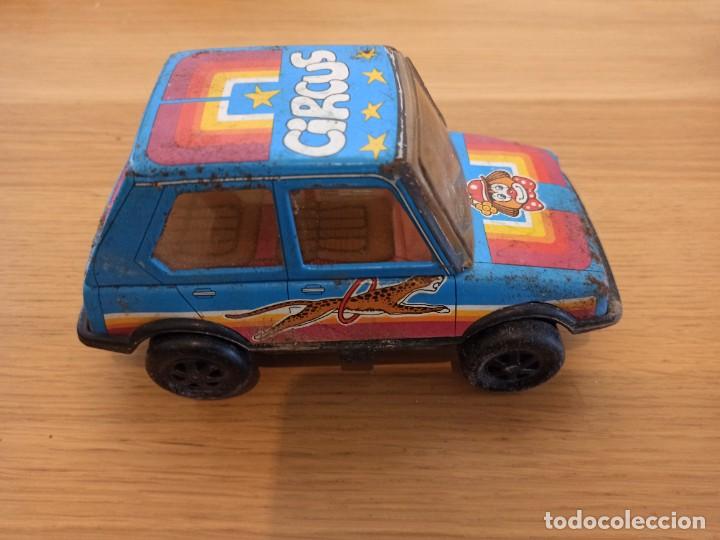 Juguetes antiguos de hojalata: Lote coches hojalata - Foto 11