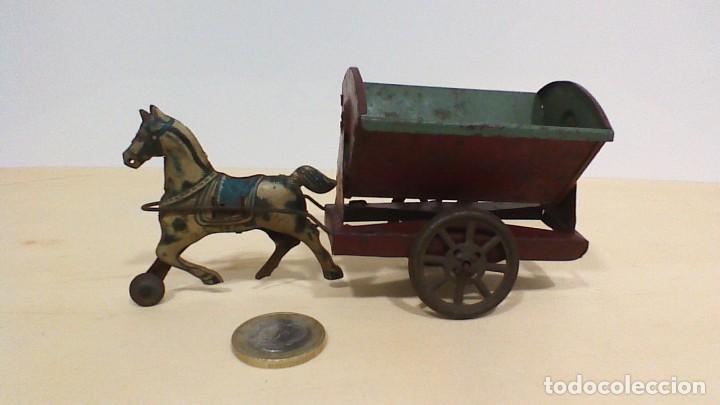 Juguetes antiguos de hojalata: ANTIGUO CARRO DE RICO - Foto 3