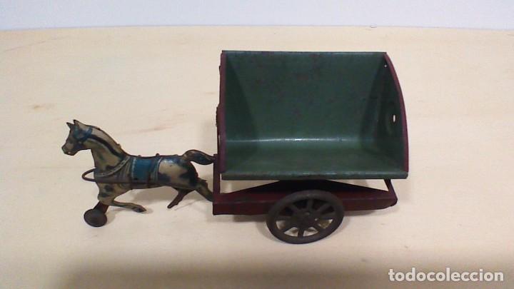 Juguetes antiguos de hojalata: ANTIGUO CARRO DE RICO - Foto 5