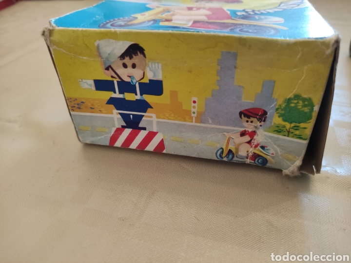 Juguetes antiguos de hojalata: Triciclo de Vercor - Foto 7