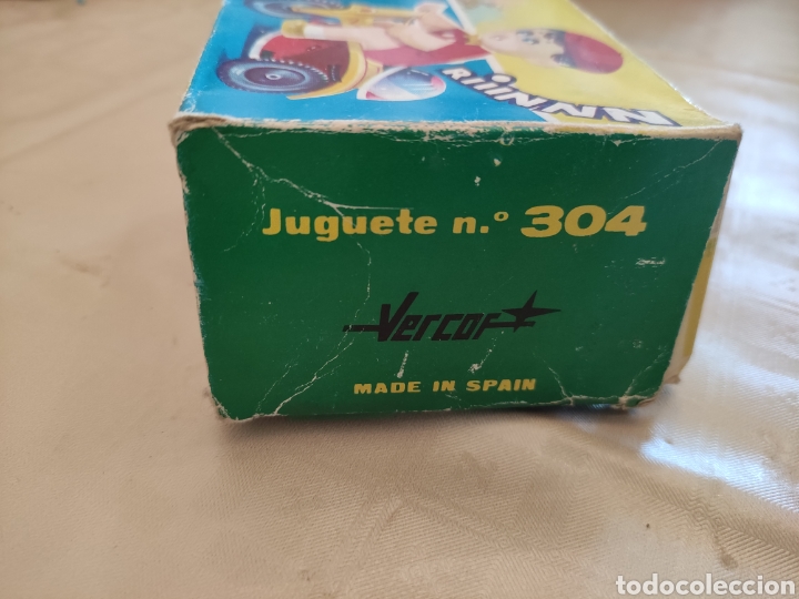 Juguetes antiguos de hojalata: Triciclo de Vercor - Foto 8