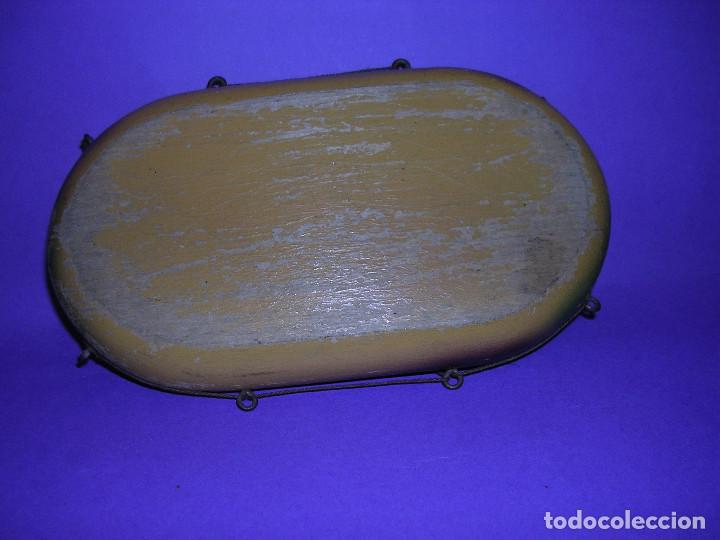 Juguetes antiguos de hojalata: BARCA DE PONTONEROS LINEOL / ELASTOLIN - Foto 5