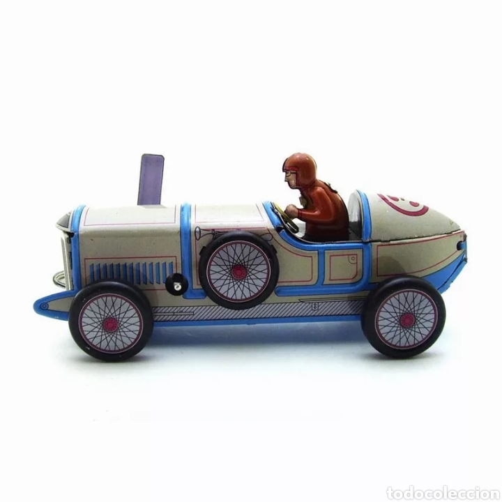 Juguetes antiguos de hojalata: Coche de hojalata - Foto 2