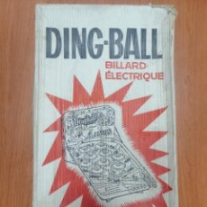 Juguetes antiguos de hojalata: DING BALL VINTAGE DE HOJALATA. Lote 274547788