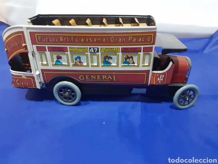 Juguetes antiguos de hojalata: Auto de &eacute;poca Paya - Foto 1