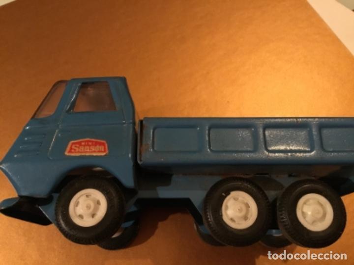 Juguetes antiguos de hojalata: Cami&oacute;n rico mini sanson - Foto 4