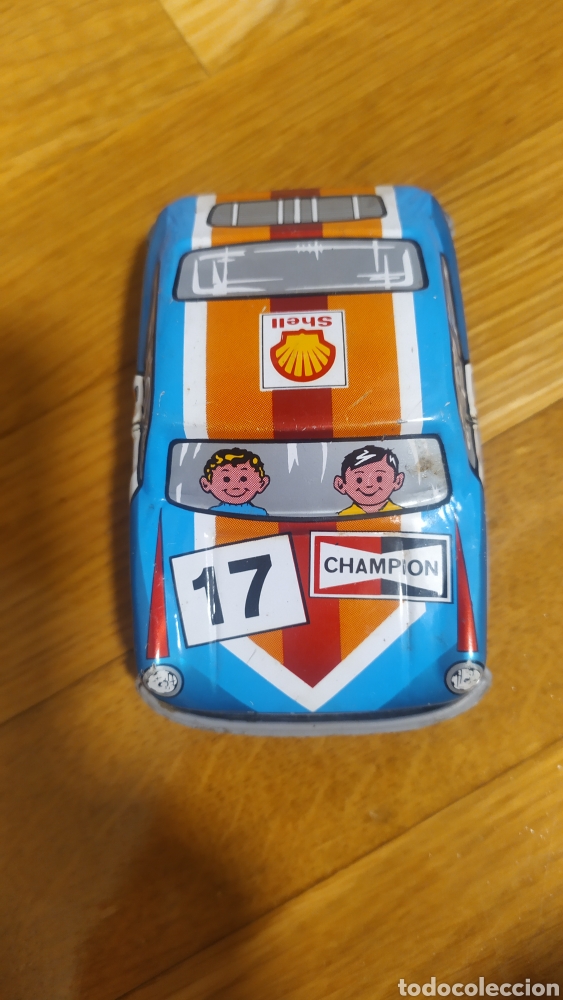 Juguetes antiguos de hojalata: Coche Payva - Foto 1