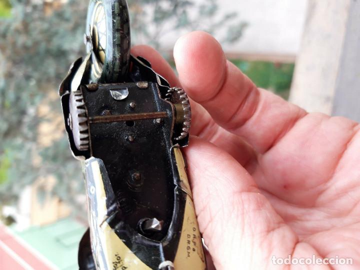 Juguetes antiguos de hojalata: Moto CKO 353 original Sozius - Foto 3
