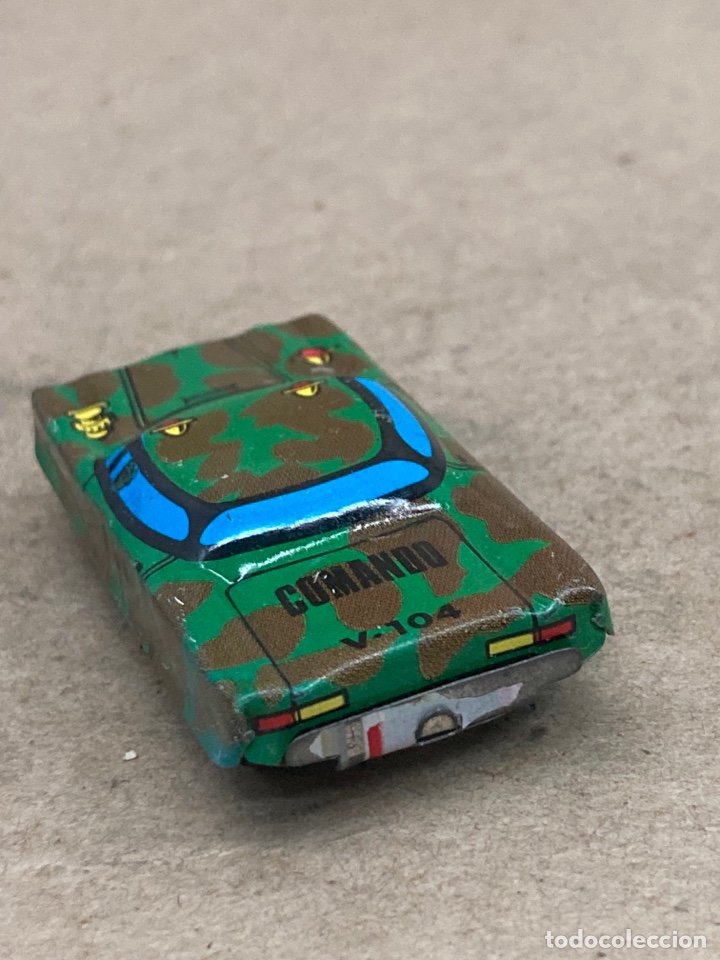 Juguetes antiguos de hojalata: Coche de ojalata - Foto 4