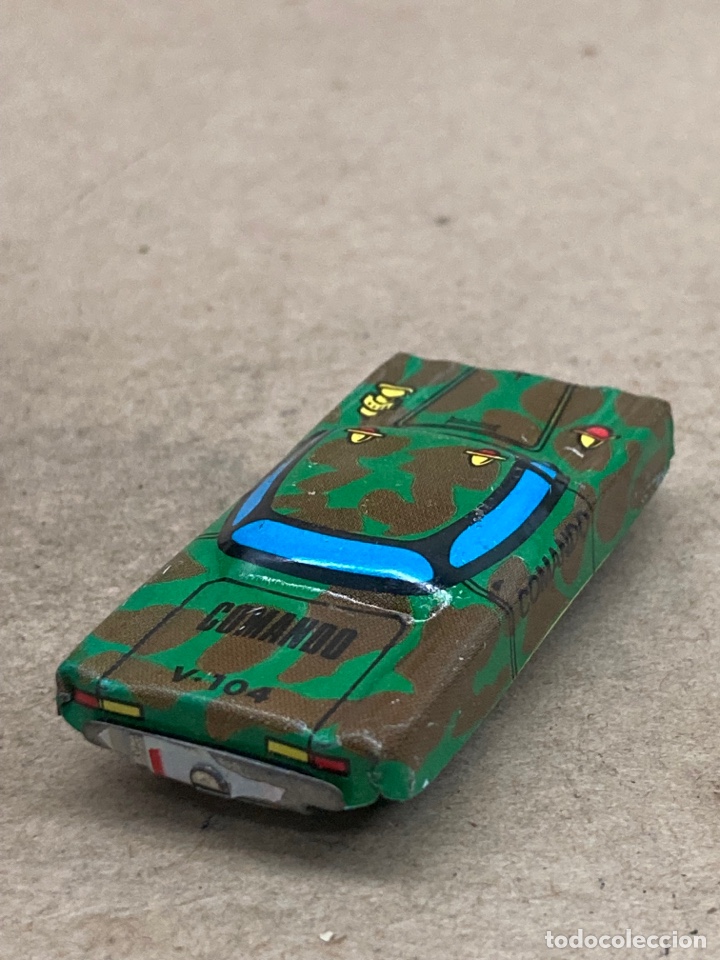 Juguetes antiguos de hojalata: Coche de ojalata - Foto 1