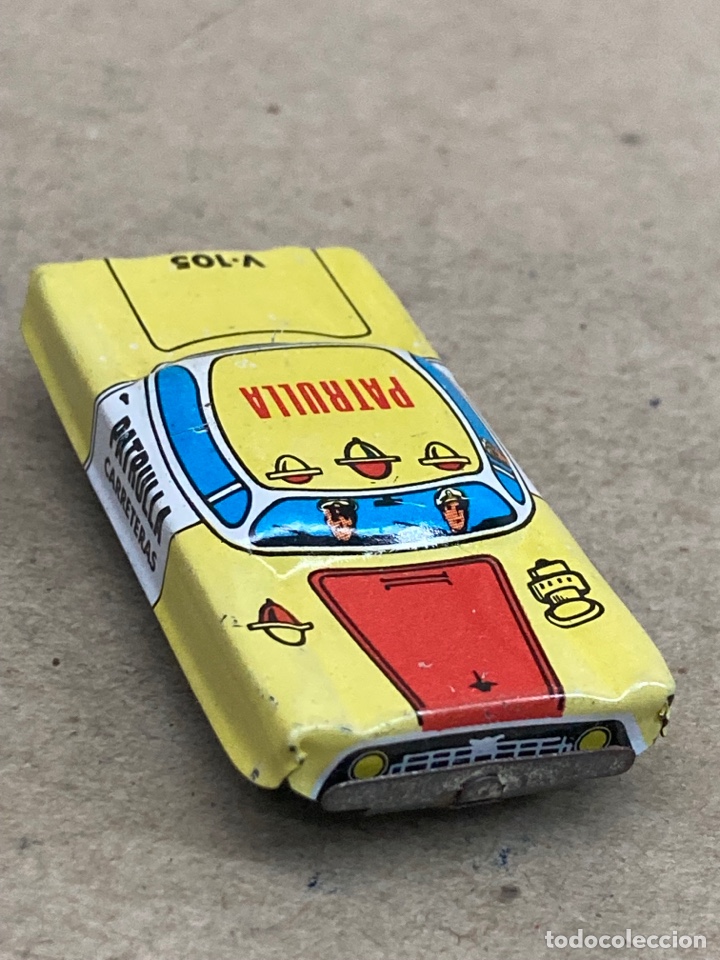 Juguetes antiguos de hojalata: Coche de hojalata - Foto 1
