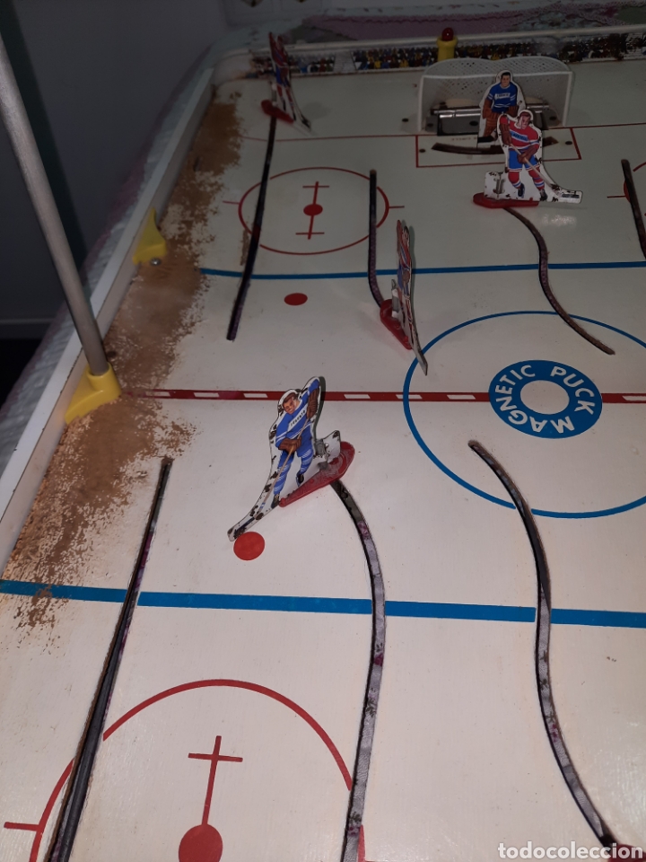 Juguetes antiguos de hojalata: Munro hockey - Foto 2
