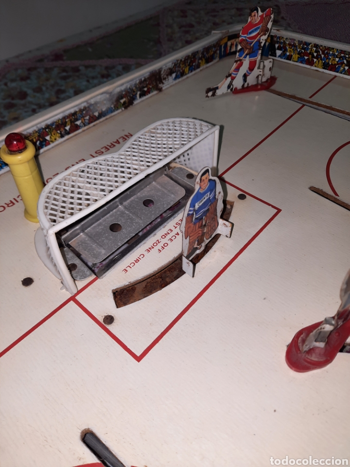 Juguetes antiguos de hojalata: Munro hockey - Foto 3