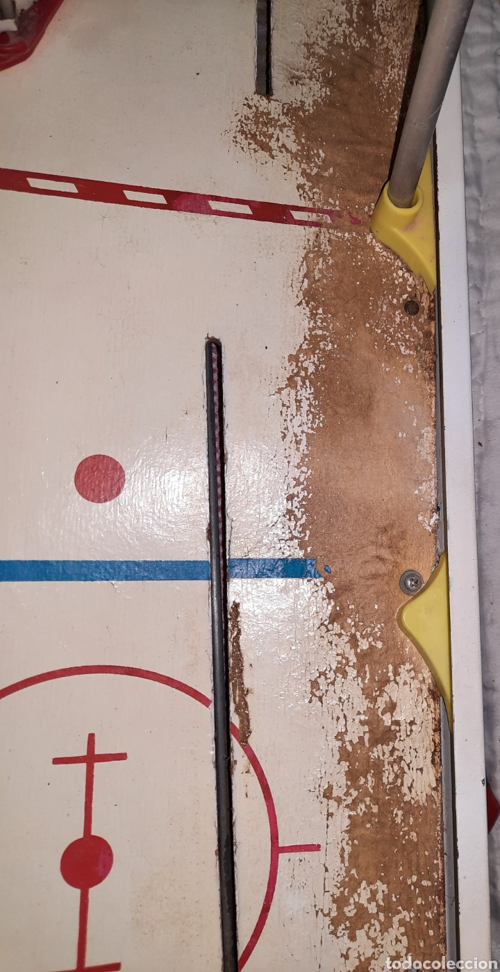 Juguetes antiguos de hojalata: Munro hockey - Foto 9