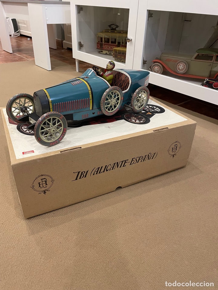 Juguetes antiguos de hojalata: Bugatti paya, Bugatti paya - Foto 2