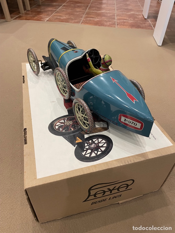 Juguetes antiguos de hojalata: Bugatti paya, Bugatti paya - Foto 3
