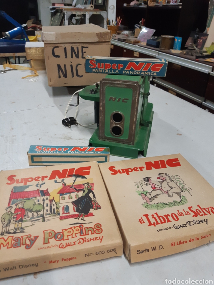 Juguetes antiguos de hojalata: Proyectot Cine Nic - Foto 3