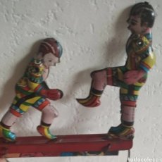 Brinquedos antigos de folha-de-Flandres: ANTIGUO JUGUETE DE BOXEO. Lote 358316185