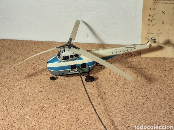 Juguetes antiguos de hojalata: Helic&oacute;ptero de Arnold ( helibus) - Foto 2