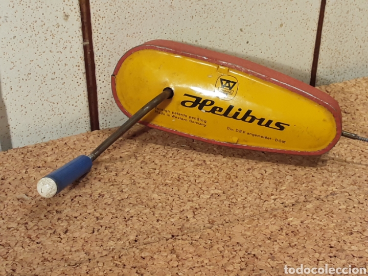 Juguetes antiguos de hojalata: Helic&oacute;ptero de Arnold ( helibus) - Foto 3