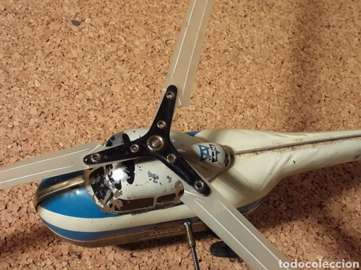 Juguetes antiguos de hojalata: Helic&oacute;ptero de Arnold ( helibus) - Foto 9