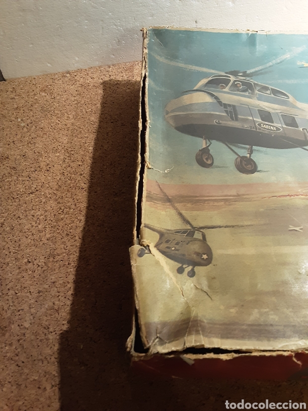 Juguetes antiguos de hojalata: Helic&oacute;ptero de Arnold ( helibus) - Foto 18